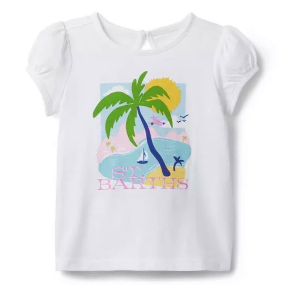 Janie and Jack ST. BARTHS TEE NWT